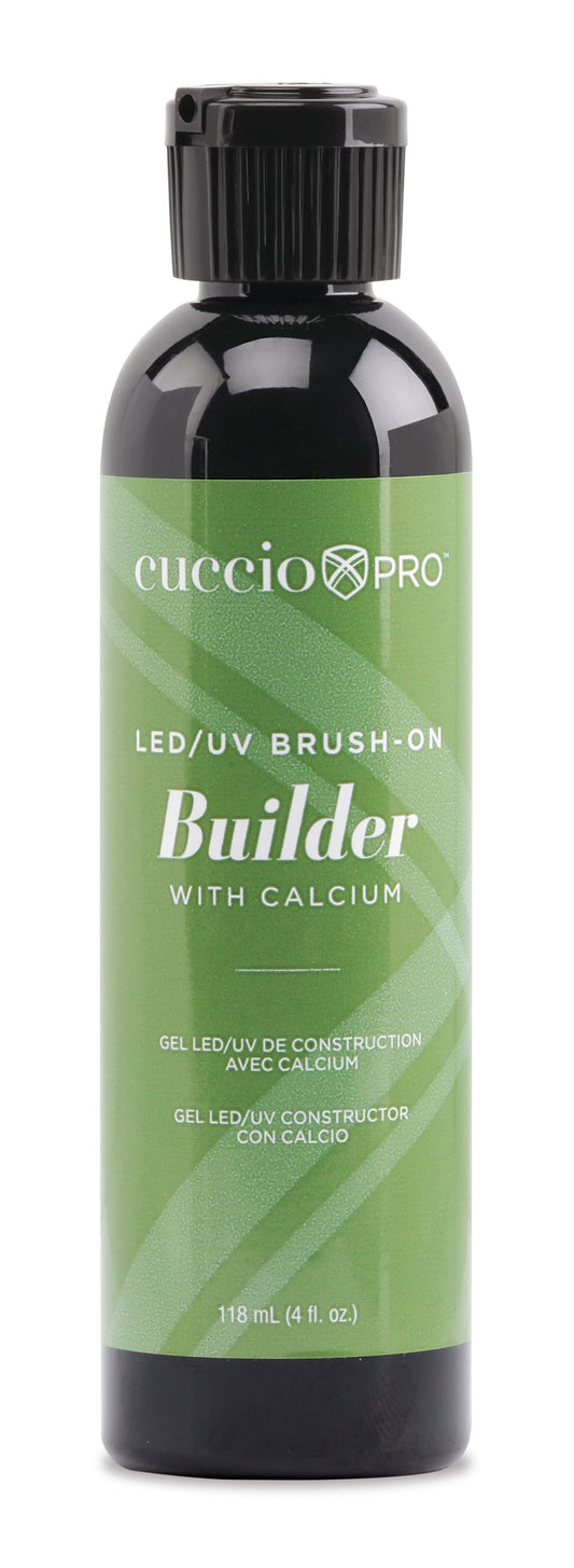 Brush-on Builder Gel with Calcium LED/UV Clear 4oz