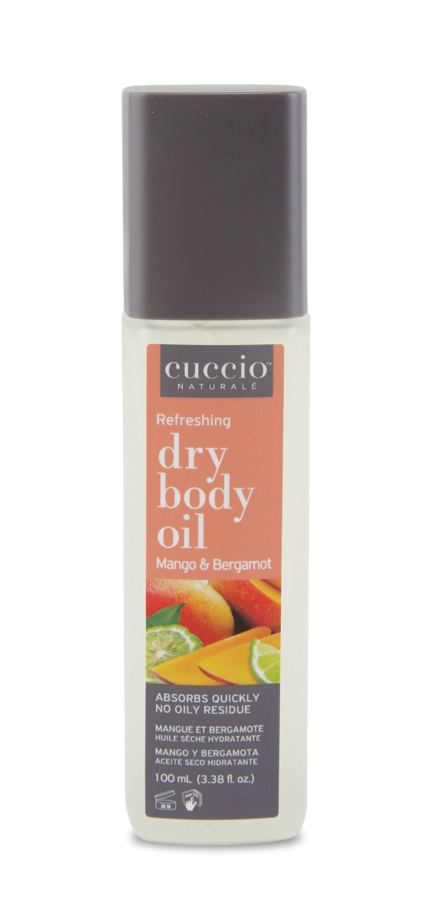 DRY BODY OIL - MANGO & BERGAMOT / 100 mL (3.38 fl. oz.)