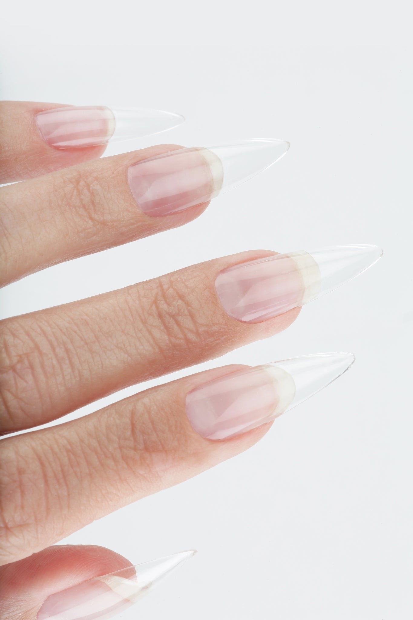 Full Coverage Nail Tips - Pointy Stiletto - 360 Count