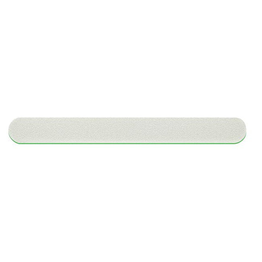 White Sani Nail File 100/180 Grit - 12 Pack